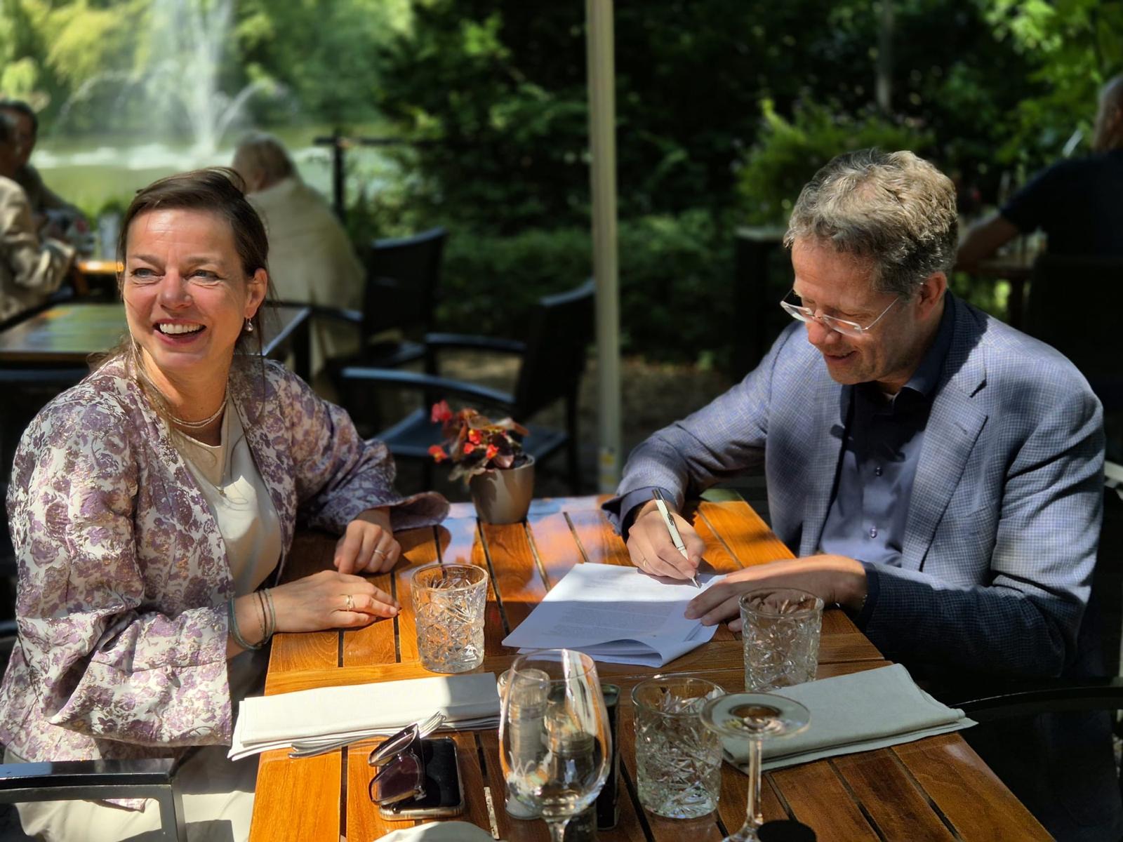Ondertekening Verpact HVC