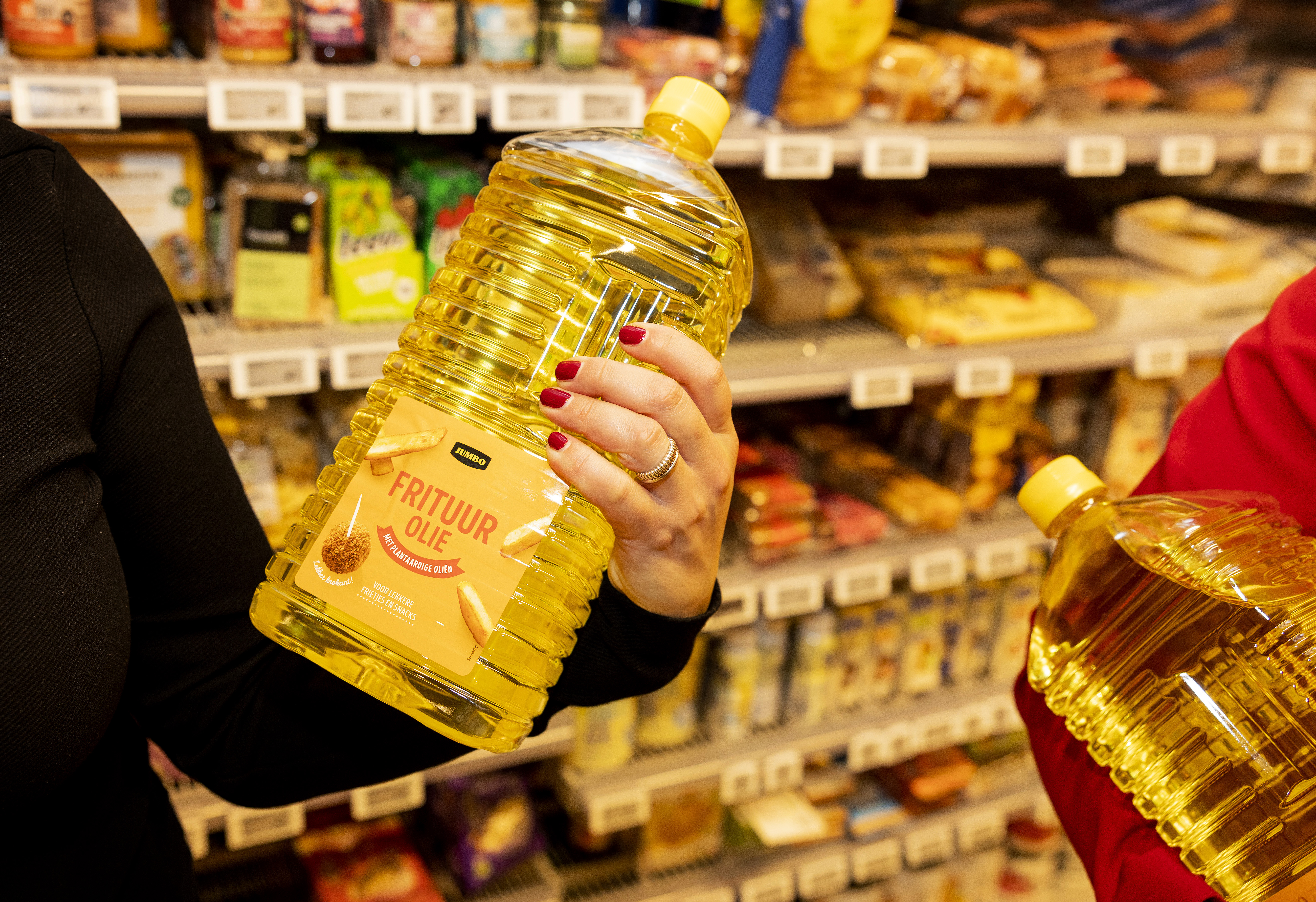 Jumbo frituurolieflessen
