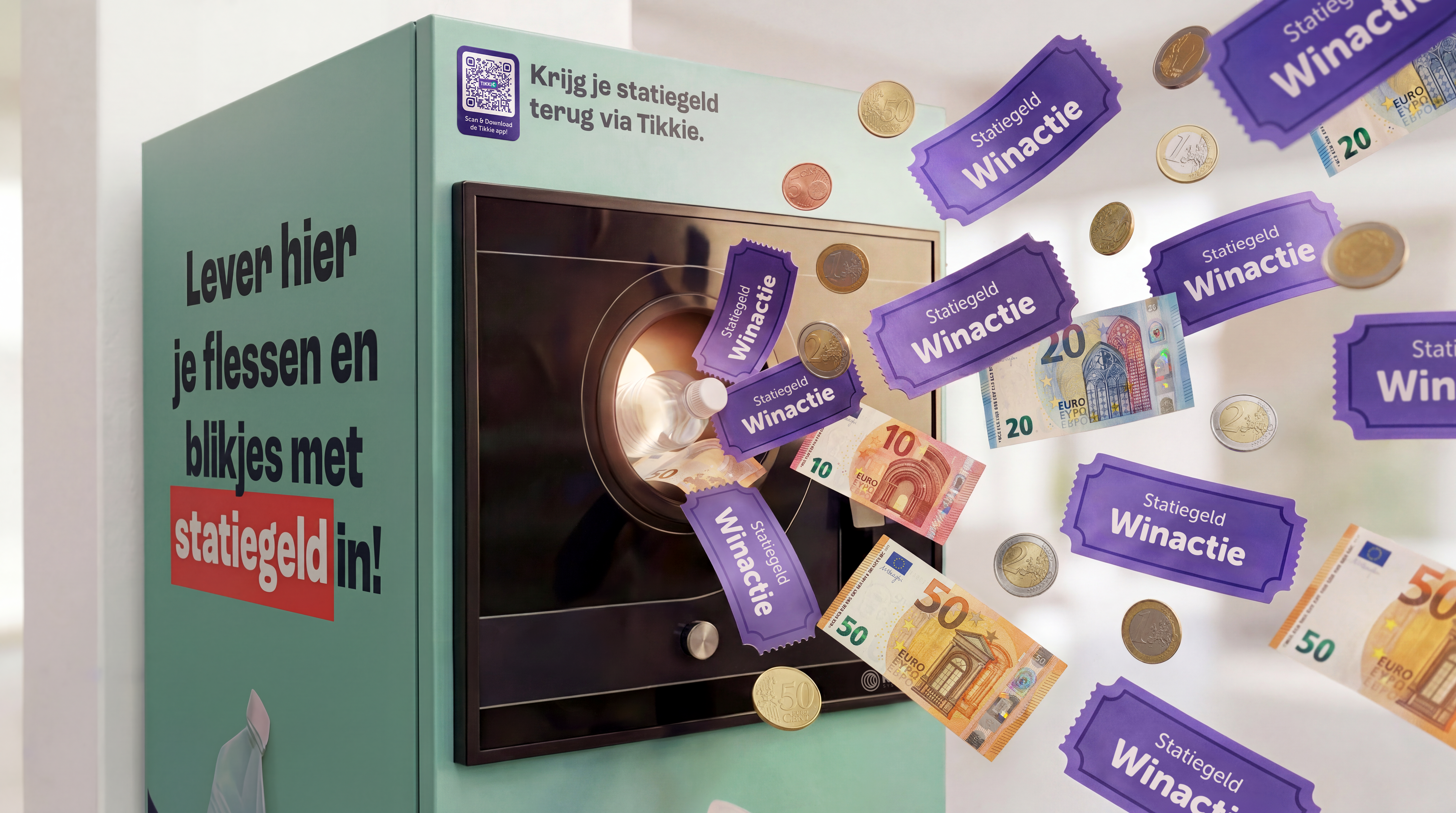 Beloningsactie met Tikkie innamepunten