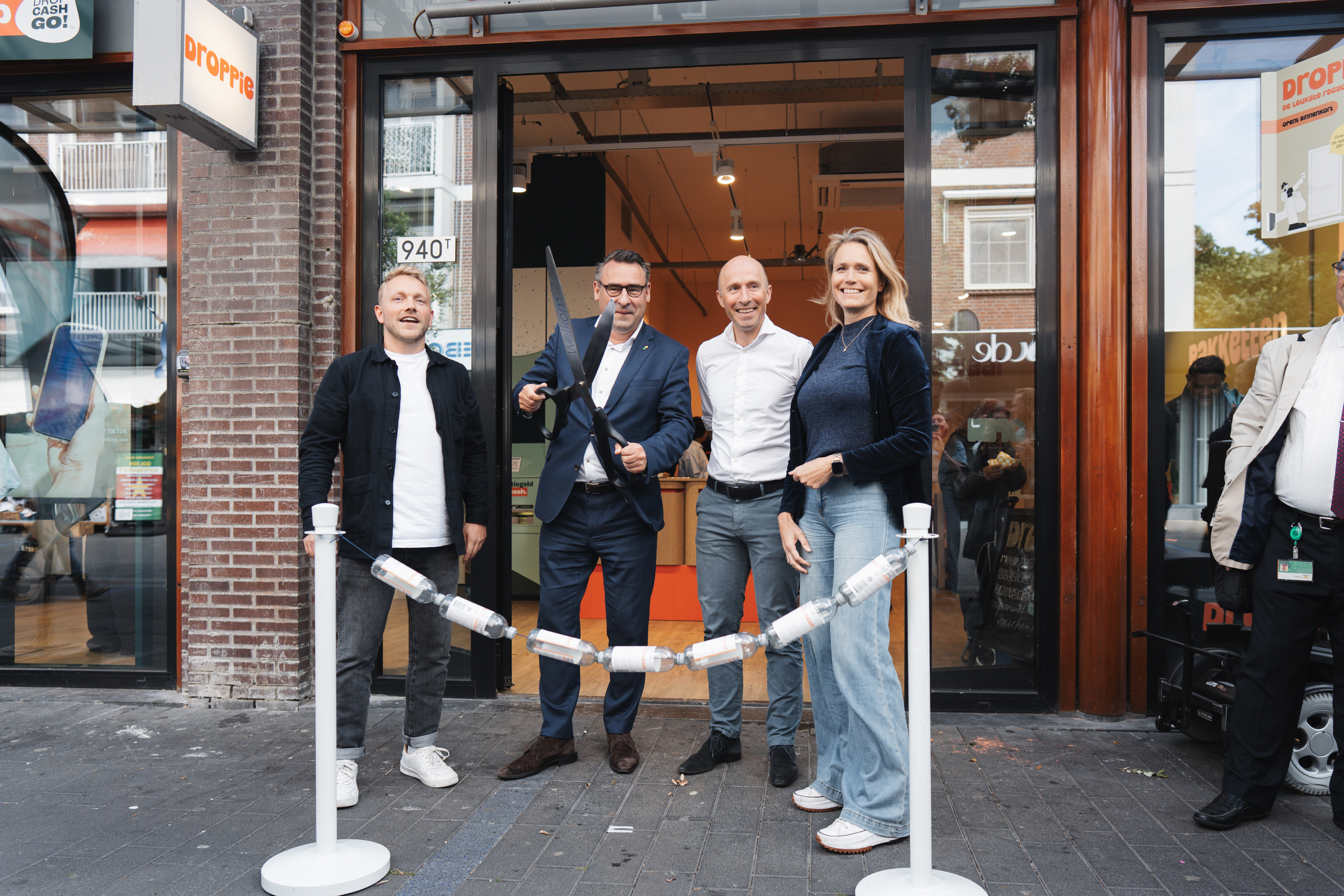 Haagse Statiegeld Retourshop opening