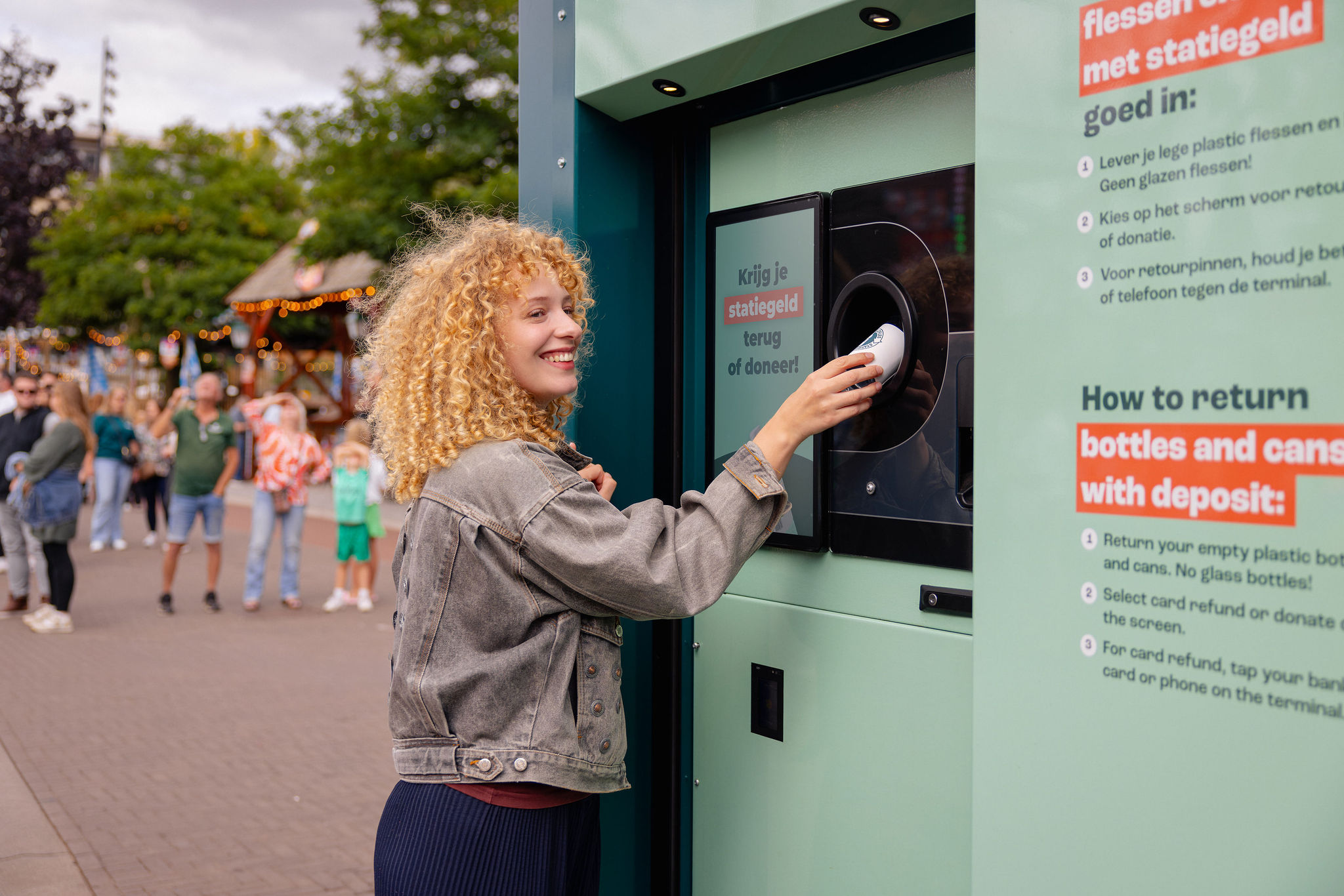 Statiegeld inleveren