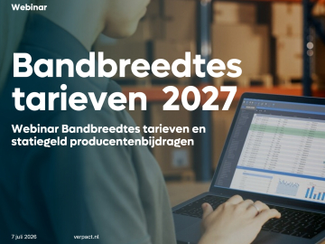 Bandbreedtes tarieven webinar 2027